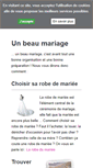 Mobile Screenshot of organisation-mariage-accessoires.com